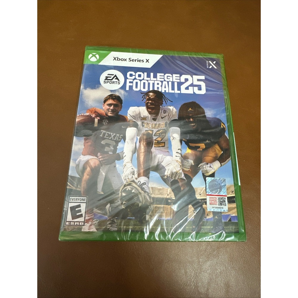 EA Sports College Football 25 Xbox Series X New Sealed Physical Disc NCAA Sports